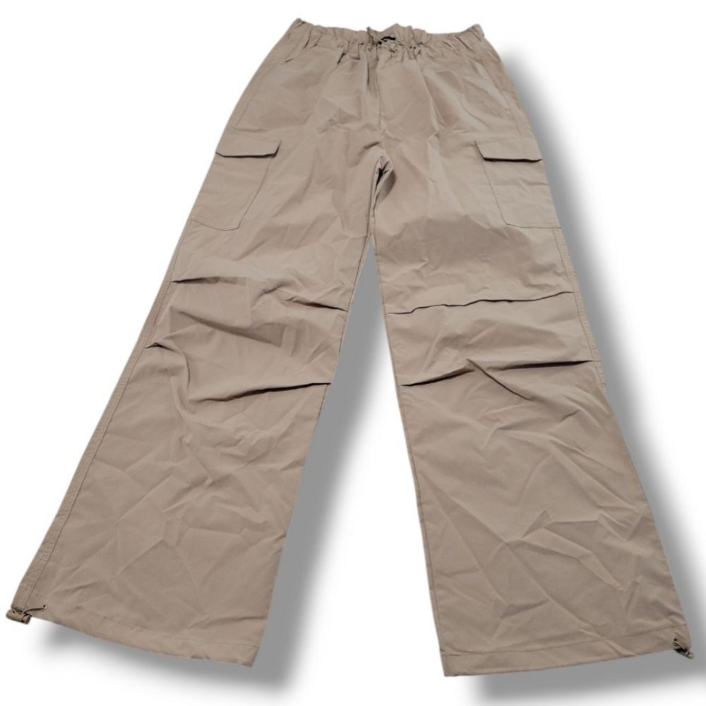 Love Tree Pants Size Large W28"xL30.5" Cargo Pants Wide Leg Casual Pants Hiking